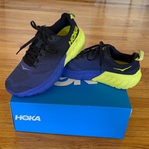 Hoka Men’s Mach 3. Size 10. Blue/Yellow